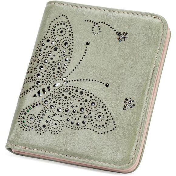 Small Wallet Ultra Slim Mint Green - Picture 1 of 6